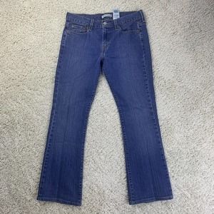 Levi's 515 Jeans Women's Size 8L Blue Mid Rise Light Wash Denim Bootcut